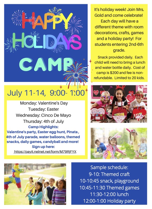 Summer Camps – Evangelical Christian School