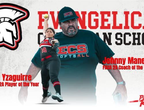Congratulations to Coach Johnny Manetta, FACA 2A Coach of the Year, and Pitcher Zoe Yzaguirre, FACA 2A Player of the year.