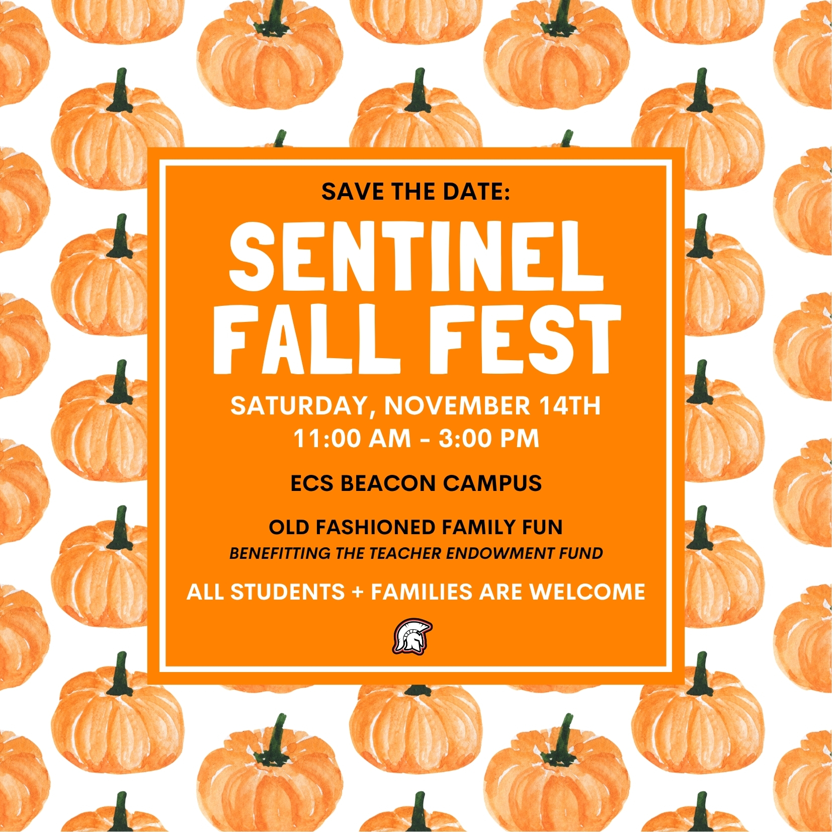 Sentinel Fall Fest- Save the Date